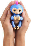 WowWee Fingerlings Playset - Monkey Bar Playground + Liv The Baby Monkey (Blue with Pink Hair)