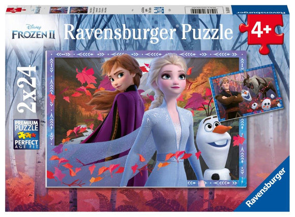 Ravensburger Disney Frozen Frosty Adventures - 2 x 24 pc Puzzles
