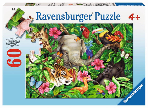 Ravensburger Tropical Friends - 60 pc Puzzles