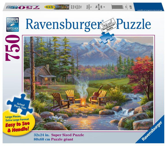 Ravensburger Riverside Livingroom - 750 pc Puzzles