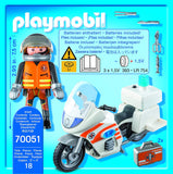 Playmobil Emergency motorbike - 70051