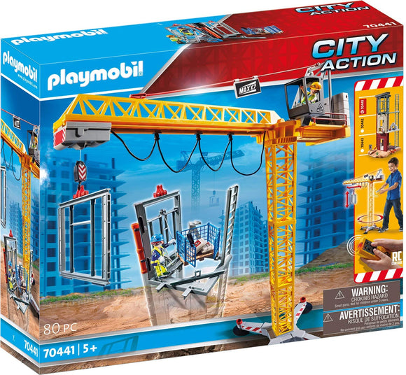 Playmobil RC Crane with Building Section - 70441