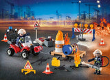 Playmobil Advent Calendar - Construction Site Fire 9486 