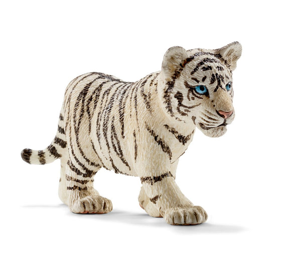 Tiger cub, white
