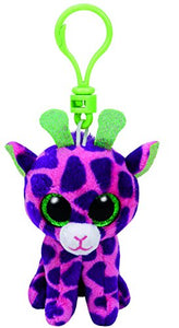 Beanie Boos - Gilbert Pink Giraffe Clip