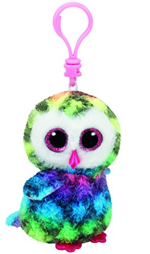 Beanie Boos - Owen Multicolor Owl Clip - Jouets Choo Choo