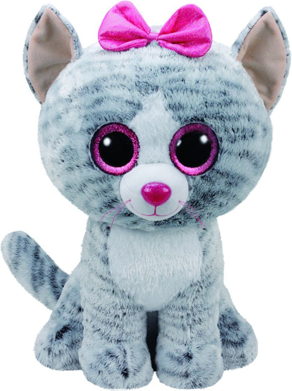 Beanie Boos - Kiki Grey Cat Large