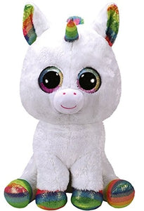 Beanie Boos - Pixy White Unicorn Large - Jouets Choo Choo