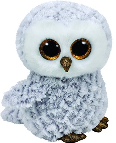 Beanie Boos - Owlette White Owl Medium - Jouets Choo Choo