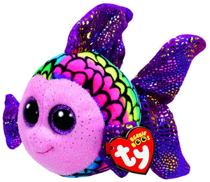 Beanie Boos - Flippy Multicolored Fish Small