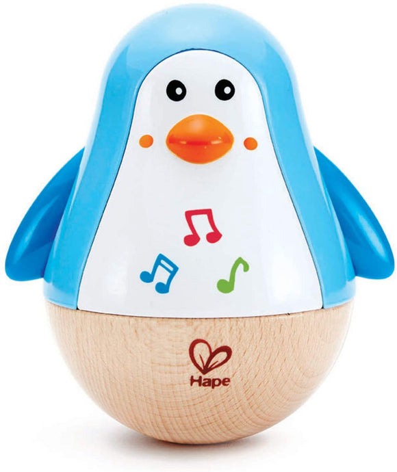 Hape - Penguin Musical Wobbler Educational Toys & Games