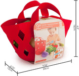 Hape - Toddler Vegetable Basket Educational Toys & Games