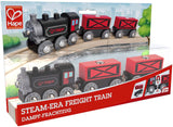 Hape - Steam Era Freight Train Educational Toys & Games