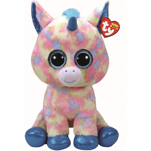 Beanie Boos - Blitz blue unicorn large