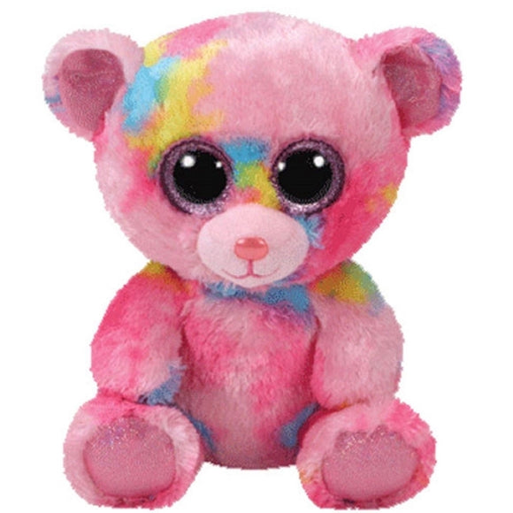 Beanie Boos - Franky pink multicolored bear