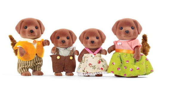 Chocolat Labrador Family - Jouets Choo Choo