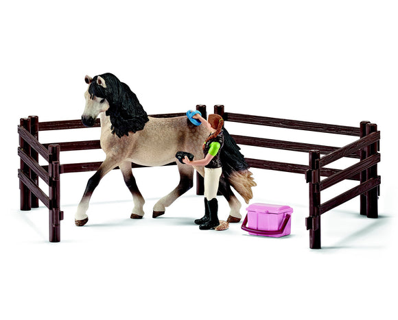 Horse care set, Andalusian