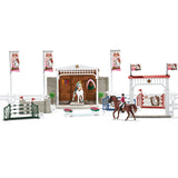 Big horse show with riders and horses - Jouets Choo Choo