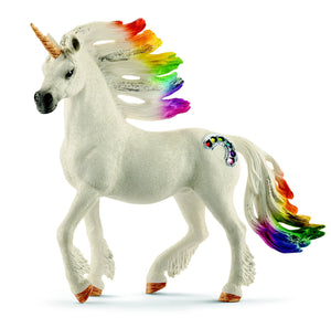 Rainbow unicorn, stallion