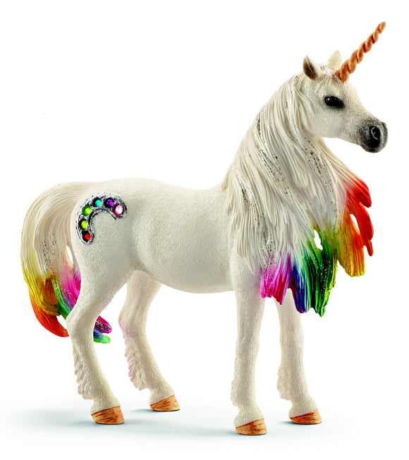 Rainbow unicorn, mare