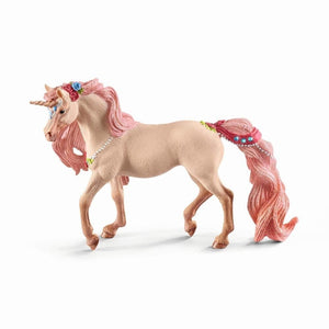Decorated unicorn, mare