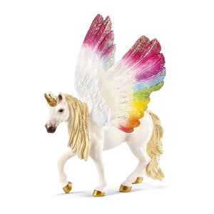 Winged rainbow unicorn