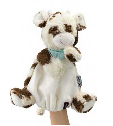 Les Amis - Doudou Puppet Cow