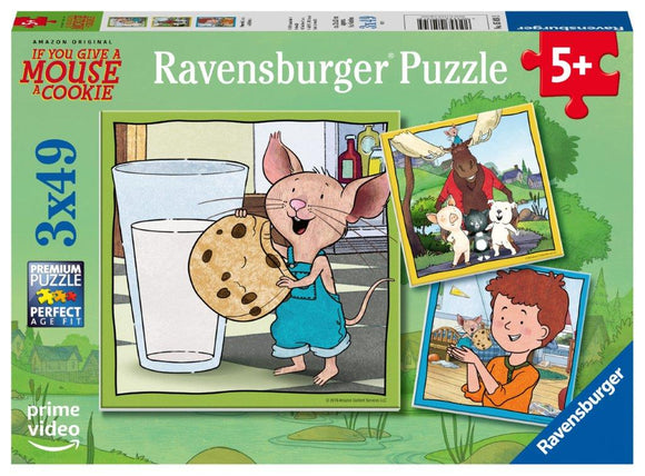 Ravensburger Mouse & Friends - 3 x 49 pc Puzzles