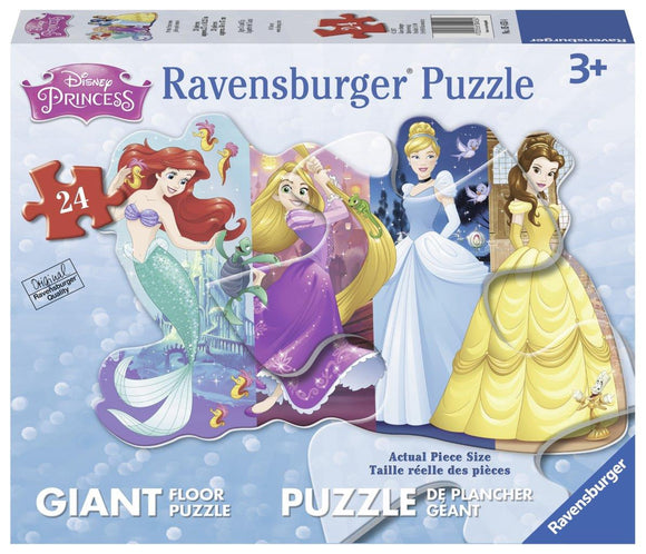 Ravensburger Disney Pretty Princesses - 24 pc Shaped Floor Puzzles