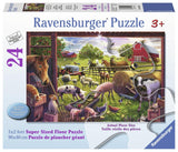 Ravensburger Animals of Bells Farm - 24 pc Floor Puzzles