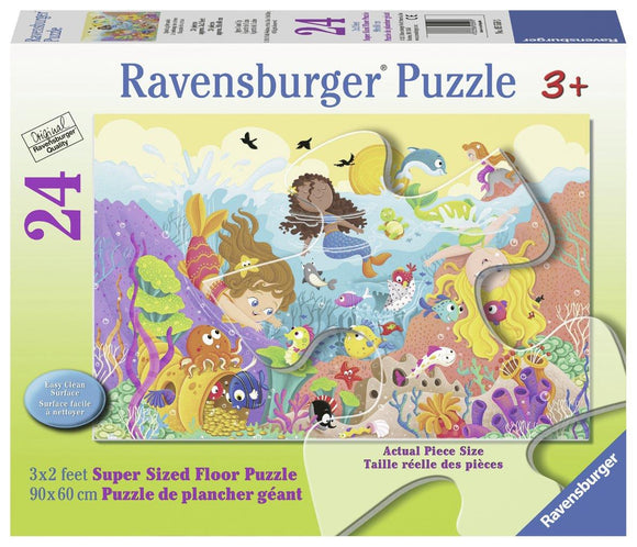 Ravensburger Splashing Mermaids - 24 pc Floor Puzzles