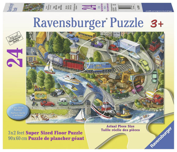 Ravensburger Vacation Hustle - 24 pc Floor Puzzles