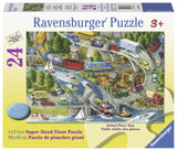 Ravensburger Vacation Hustle - 24 pc Floor Puzzles