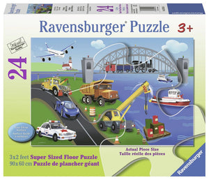 Ravensburger A Day on the Job - 24 pc Floor Puzzles