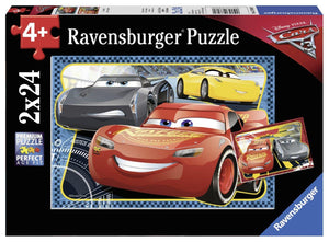 Ravensburger Cars: I Can Win! - 2 x 24 pc Puzzles 