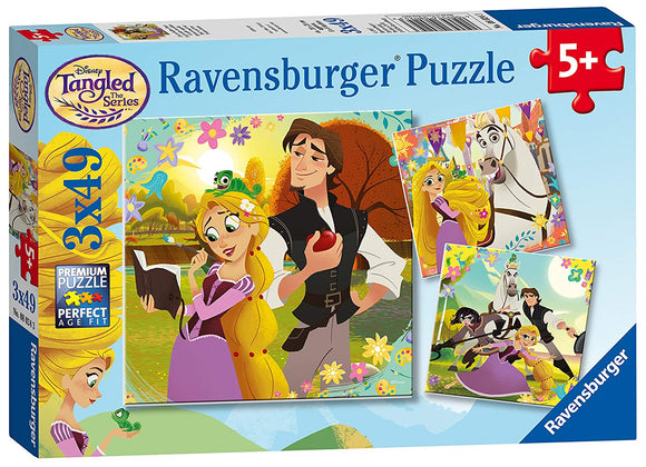 Ravensburger Disney Tangled - 3 x 49 pc Puzzles
