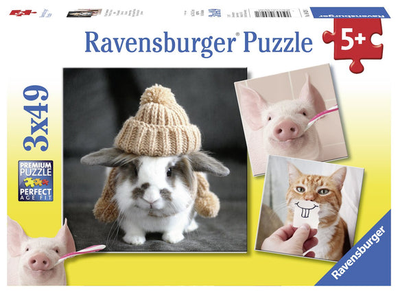 Ravensburger Puzzles & Games - Funny Animal Portraits