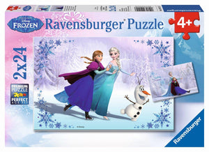 Ravensburger Disney Frozen Sisters Always - 2 x 24 pc Puzzles 