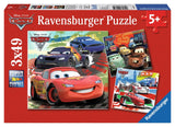 Ravensburger Cars: Worldwide Racing Fun - 3 x 49 pc Puzzles 