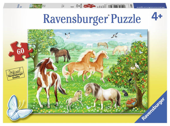 Ravensburger Mustang Meadow - 60 pc Puzzles