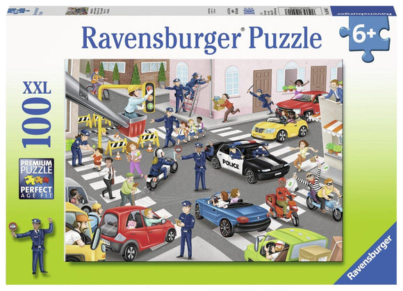 Ravensburger Police on Patrol - 100 pc Puzzles