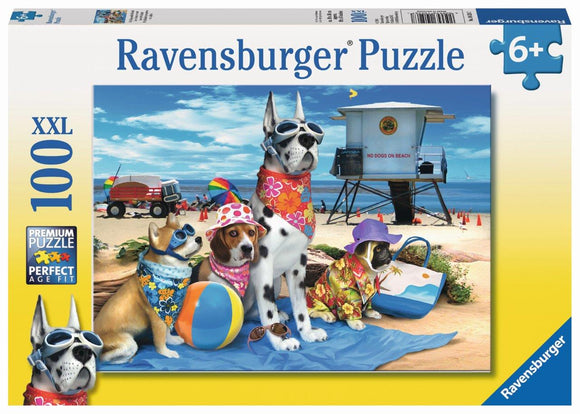 Ravensburger No Dogs on the Beach - 100 pc Puzzles