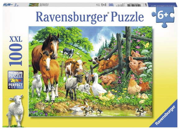 Ravensburger Animals Get Together - 100 pc Puzzles