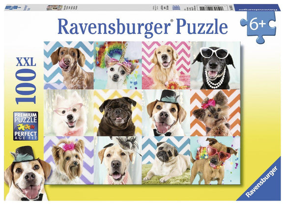 Ravensburger Doggy Disguise - 100 pc Puzzles