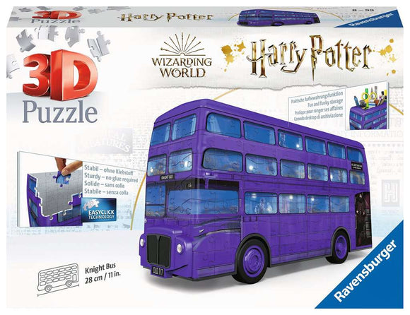 Ravensburger Puzzle - 3D Puzzle: Harry Potter Knight Bus