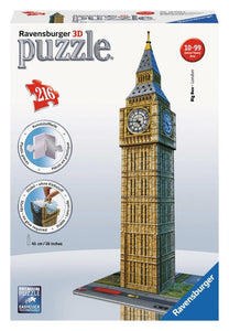 Ravensburger 3D Big Ben  - 216 pc puzzle-buildings
