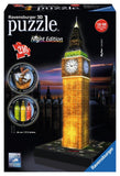 Ravensburger 3D Big Ben Night Edition - 216 pc puzzle-buildings