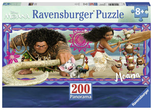 Ravensburger Disney Moana's Adventure - 200 pc Panorama Puzzles