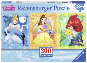 Ravensburger Beautiful Disney Princesses - 200 pc Panorama Puzzles