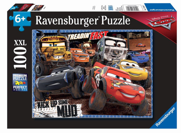 Ravensburger Cars: Mudders - 100 pc Puzzles